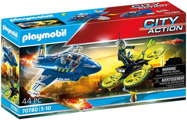 ORIGINAL PLAYMOBIL CITY Action 70780 - Police Avion : Chase Drone EUR 44,97 - PicClick FR