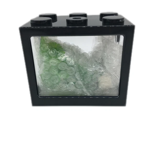 Spiritic Betta Fish Tank Black Aquarium Gravel Plants 2 Pack Size Small