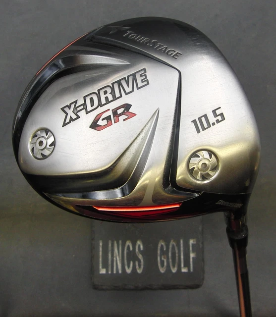 Bridgestone TourStage X-Drive GR 10.5° Driver Regular Graphite Shaft & T/S H/C Bridgestone TourStage X-Drive GR 10.5° Driver Regular Graphite Shaft & T/S H/C