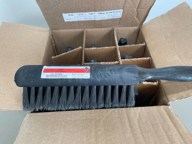 Tough Guy Counter Duster Hand Dust Broom Gray 8 Inch 6YTD2 Full Case of 12 NOS