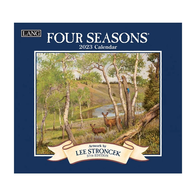 LANG FOUR SEASONS® 2023 WALL CALENDAR [Calendar] Lee Stroncek EUR 22,48