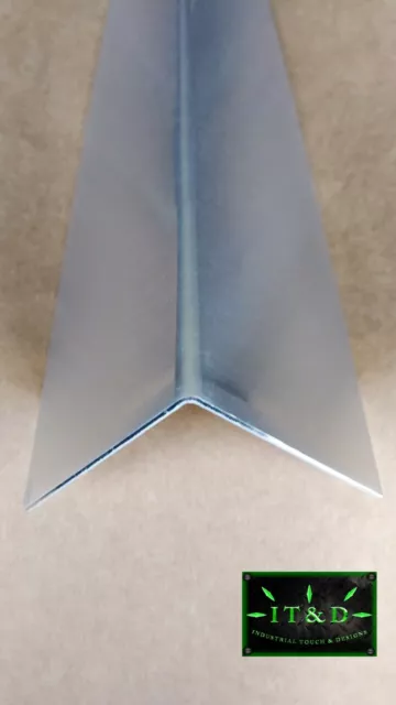 1" x 1" x 48" Aluminum Mill Finish Outer Corner Guard Angle Wall Protector .063