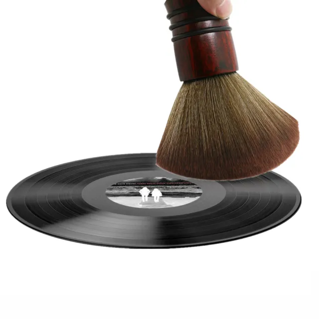 LP Vinyl Record Soft Cleaning Brush Anti-Static Turntable Stylus Dust Cleaner