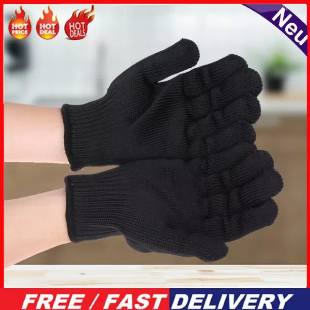 1 Pair Cut Metal Mesh Butcher Anti-cutting Breathable Work Gloves