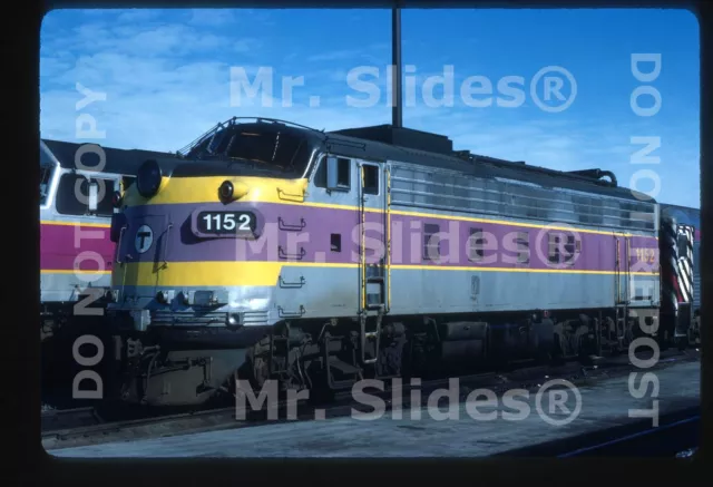 Original Slide MBTA Boston FP10 1152 Boston MA 1986