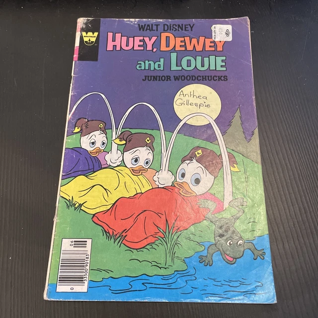 ORIGINAL RETRO COMIC Book Cartoon Kids - Walt Disney Huey Dewey Louie ...