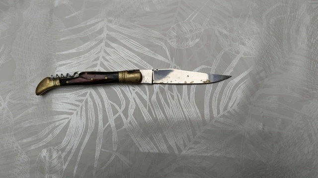 Couteau De Poche Pliant Espagnol (navaja) - Acier Inoxydable, Marque MyMAW - Réf 15866