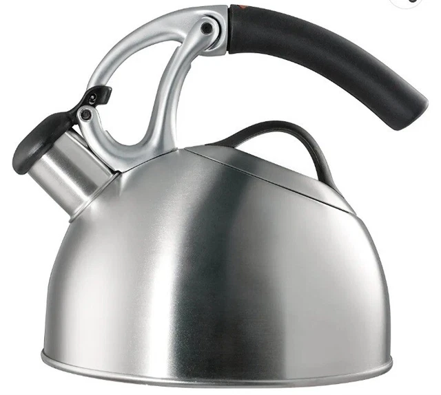 OXO BREW UPLIFT TEA  KETTLE 2 Quart in BRUSHED STAINLESS STEEL - NEW IN BOX