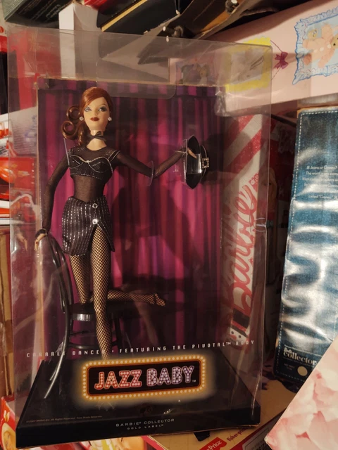 2007 Gold Label Jazz Baby Cabaret Dancer Redhead Barbie Doll - Pivotal Body