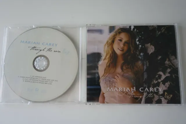 MARIAH CAREY: Through The Rain. CD SINGLE ALEMÁN PARTE 1. 4 VERSIONES