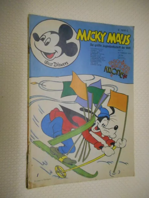 Micky Maus Nr. 8 23.2.1974; ohne Beilage; Walt Disney; #75