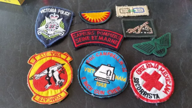 Vintage Assorted Name Patches