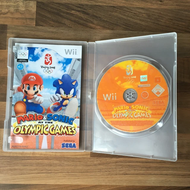 Mario & Sonic at the Olympic Games Nintendo Wii Mixed Sports Game - PAL - *READ