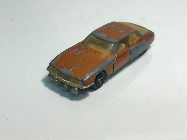MAJORETTE CITROËN SM REF 250 BOITE CRISTAL MADE IN FRANCE