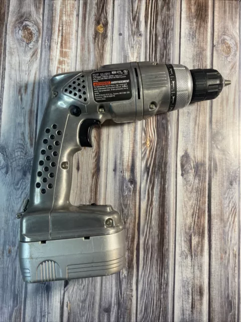 BLACK DECKER 85th Anniversary Cordless Drill w Charger Batteries Works 45.95 PicClick