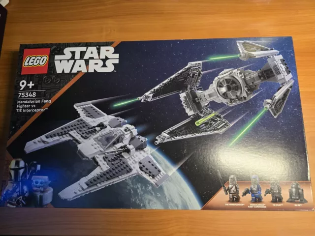 LEGO® Star Wars 75348 Mandalorianischer Fang Fighter vs. TIE Interceptor