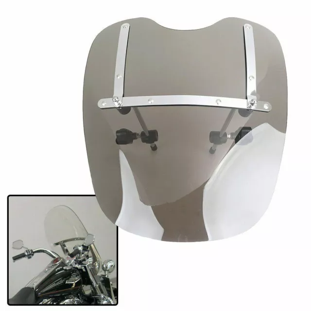 Pantalla de parabrisas grande 17""x19"" apta para Suzuki Savage Intruder Volusia Boulevard