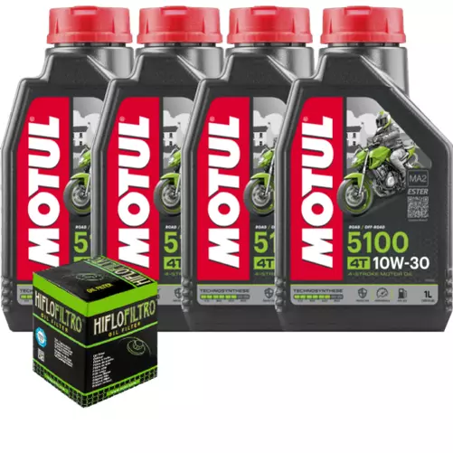 Service Öl Motul 510010w30 Filter Für Polaris 500 Predator TL Ausgabe 05