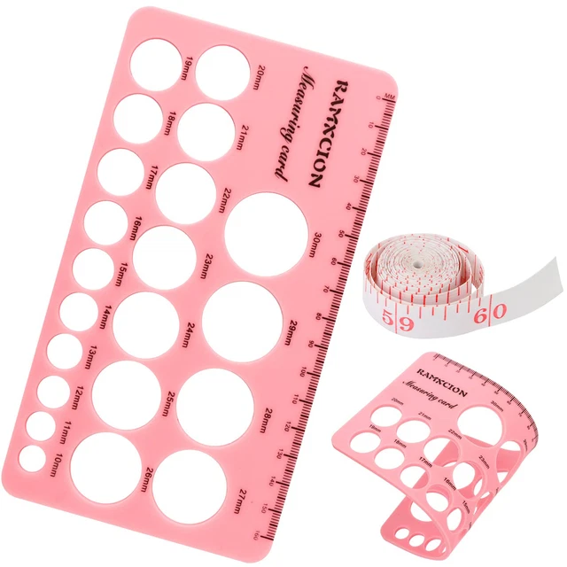 Nipple Ruler, Nipple Rulers for Flange Sizing Measurement Tool, Silicone & Soft