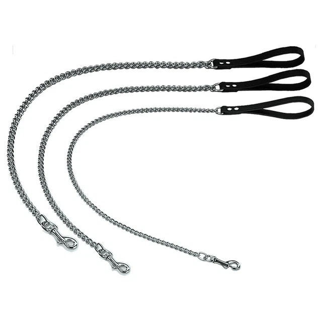 Nobby Hunde Kettenleine Professional schwarzbraun, diverse Größen, NEU