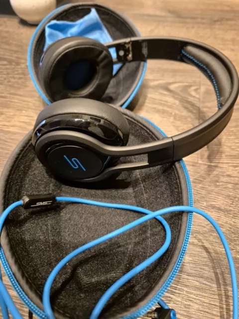 SMS Audio 50 STREET Blue Headphones