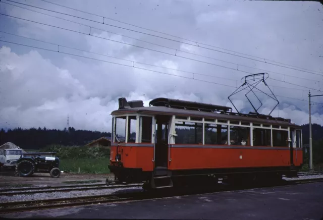 Austria Tram Trolley Streetcar Original Kodachrome Kodak Slide