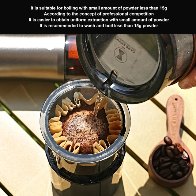 Mini gotero de café portátil para cafetera 3 en 1 cerveza para calentar Reino Unido