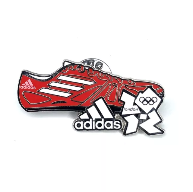 Adidas London Olympic 2012 Pin Badge Enamel Limited Edition Rare Original LOCOG