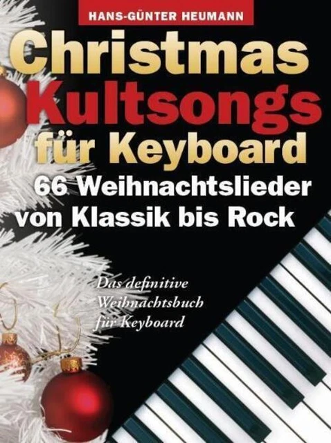 Christmas Kultsongs, Keyboard Hans-Günter Heumann Spiralbindung Deutsch 2009