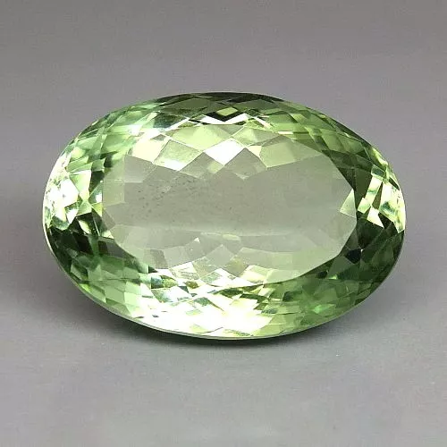 Shola Vrai 33,21 Carats Naturelle Vert Prasiolite (Améthyste Verte ), Prasiolite