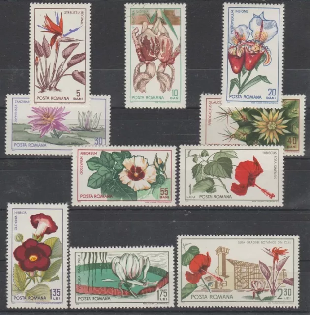 v2764 Rumänien/ Blumen  MiNr 2442/51 **