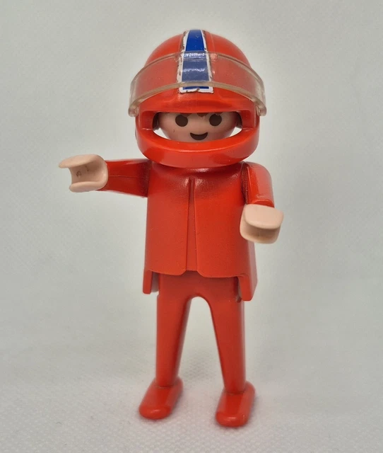 PLAYMOBIL X3 CASQUES VISIÈRES MOTARD PILOTE MOTO VOITURE MOTO CASQUE MOTOS EUR 3,85 - FR