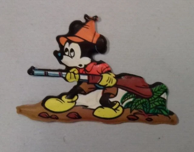 Plasteco, sagoma Topolino, numero 4, serie Avventure a Disneyland, Mio.