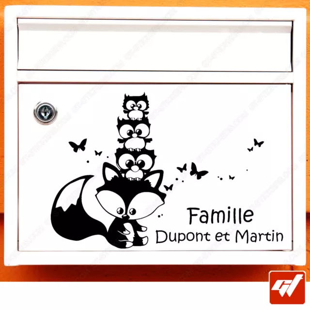 STICKER BOITE AUX Lettres Numero De Rue Nom De Famille Bnn1Rd EUR 3,99 -  PicClick FR