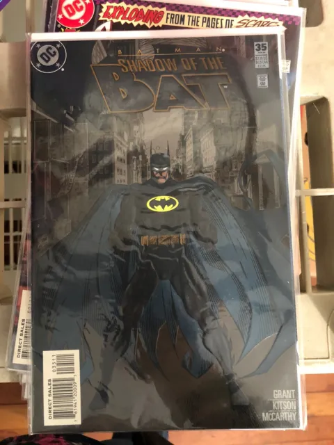 Batman: Shadow of the Bat #35 Kitson Austin McCarthy KGBeast Embossed