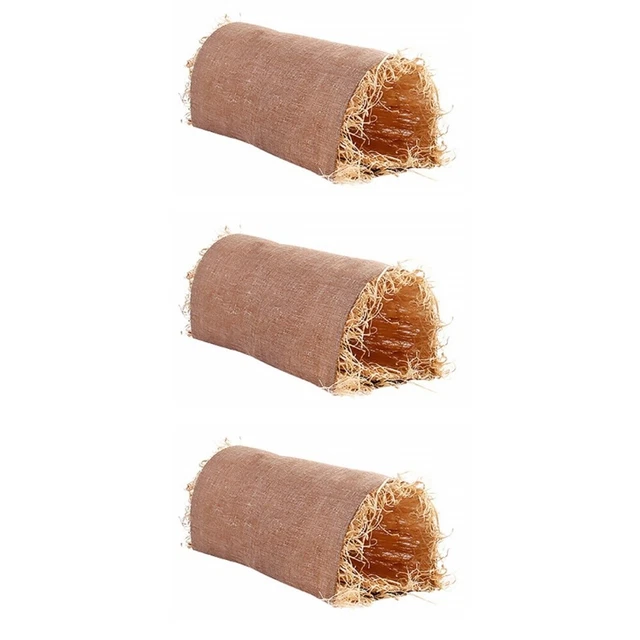 3x Guinea Pig Tunnel Natürliche Gras Kaninchen