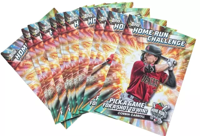 12 Card Lot - 2024 Topps Series 1 Home Run Challenge Code Card - Tatis, Alvarez