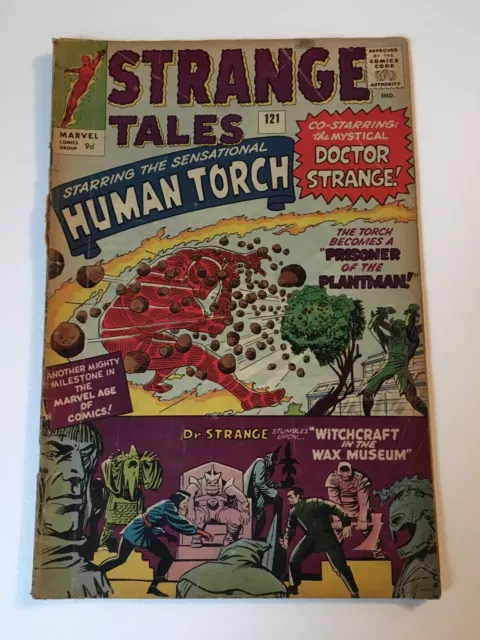 Strange Tales #121 - Dr Strange - Human Torch - Marvel Comics