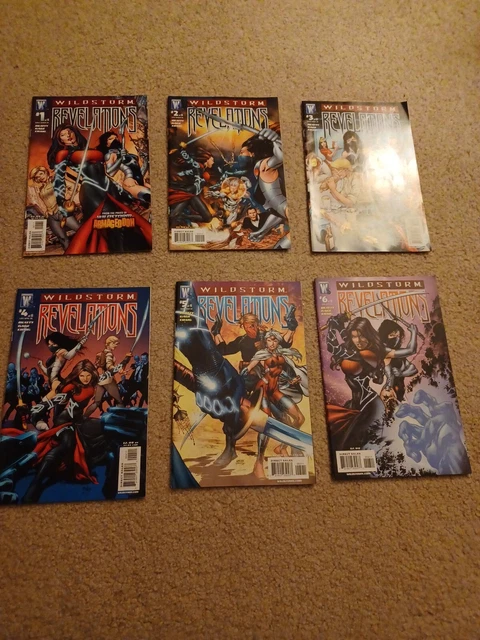 Wildstorm Revelations 1-6 Complete Comic Lot Run Set Collection