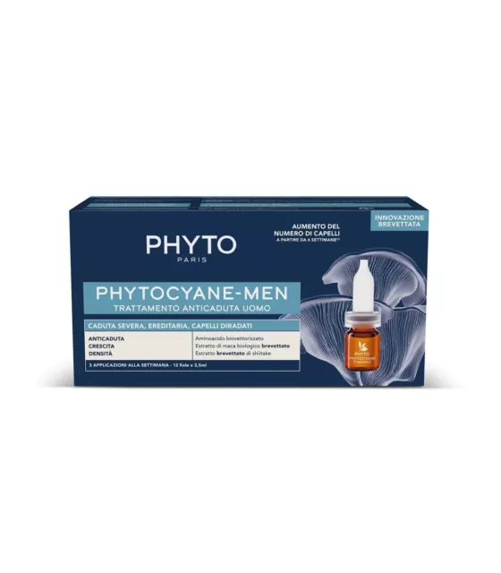 Phytocyane Anticaduta Severa Uomo Phyto 12 Fiale