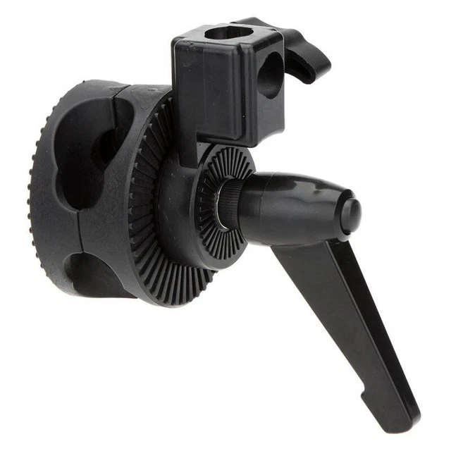 (R) Cabezal articulado individual abrazadera para estudio fotográfico brazo giratorio reflectorhaO3