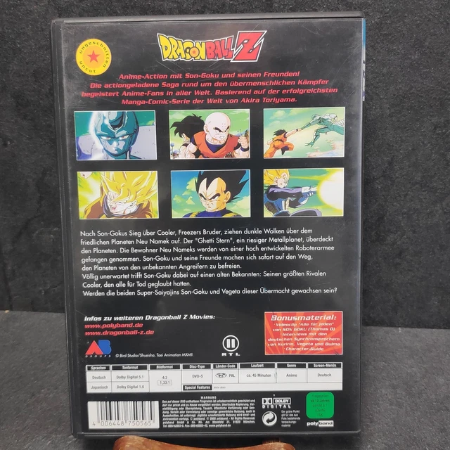 Dragon Ball Z The Movie Coolers Rückkehr DRAGONBALL Z COOLERS Rückkehr DVD The Movie 2002 | Sprache: Deutsch