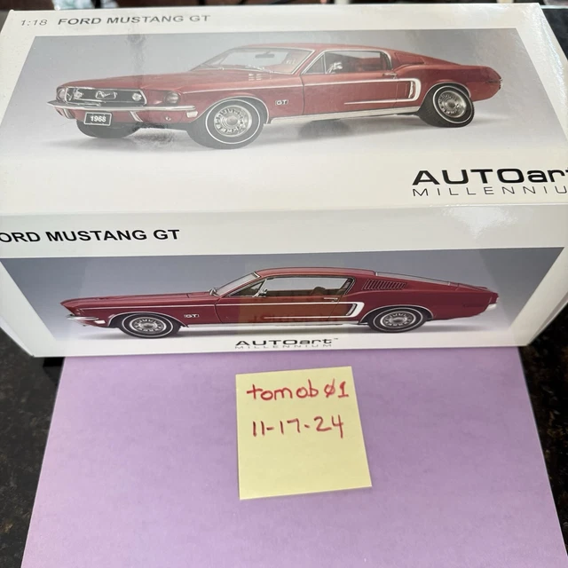 ミニカー AUTO ART( Ford Mustang GT )MILLENNIUM. WhatsAppImage2024-09-02at1.58.