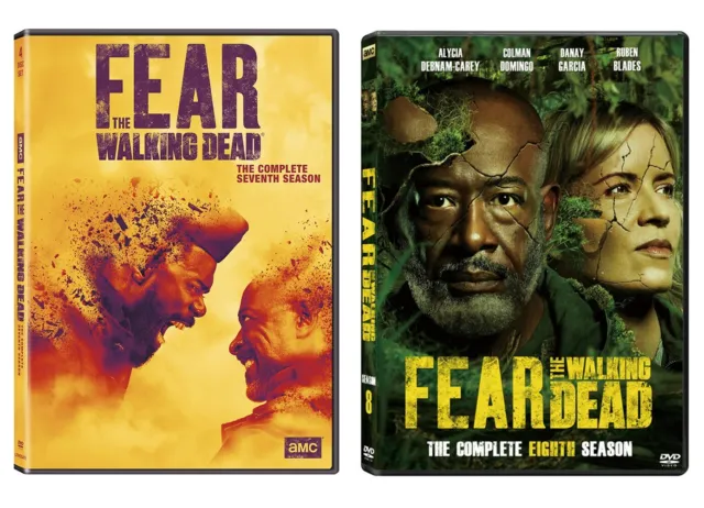 Fear the Walking Dead: The Complete Season _7+⒏_ (DVD, 2023, 7-Disc Box Set) New