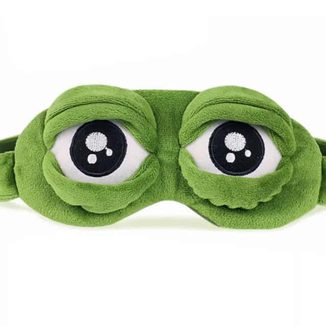 PEPE THE FROG Sad Frog 3D Eye Mask Cover Sleeping Rest Sleep Anime Funny EUR 4,02 - PicClick FR PEPE THE FROG Sad Frog 3D Eye Mask Cover Sleeping Rest Sleep Anime Funny EUR 4,02 - PicClick FR
