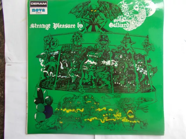 Mint  Uk Stereo Deram Nova  Lp - Galliard - "Strange Pleasure"