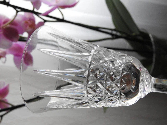 Verres cristal de Saint-Louis, service Florence