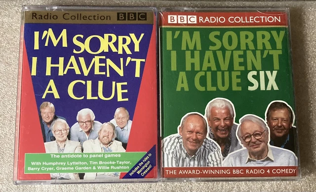 I’m Sorry I Haven’t A Clue. & Vol Six = 2 Cassette Offer