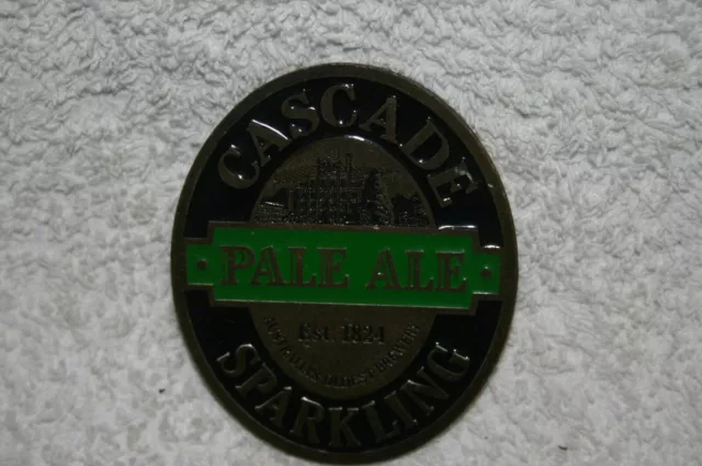 Cascade.  "Pale Ale" Beer Badge/Tap/Top/Decal