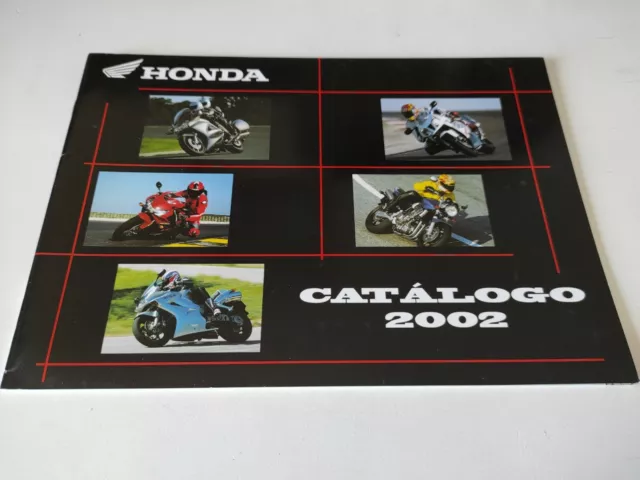 Honda Gamme 2002 Portugal Prospectus Catalogue Brochure Moto